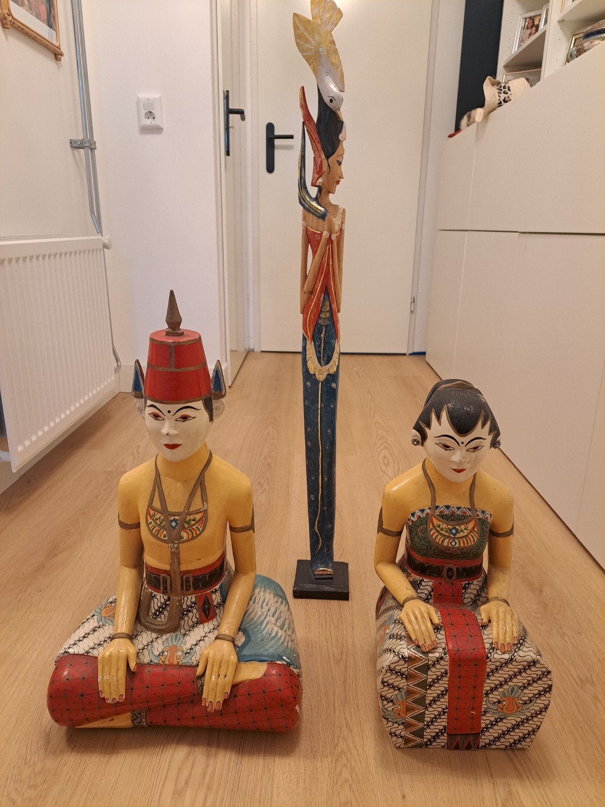 Indonesische beelden, Antiek en Kunst, Kunst | Beelden en Houtsnijwerken, Ophalen