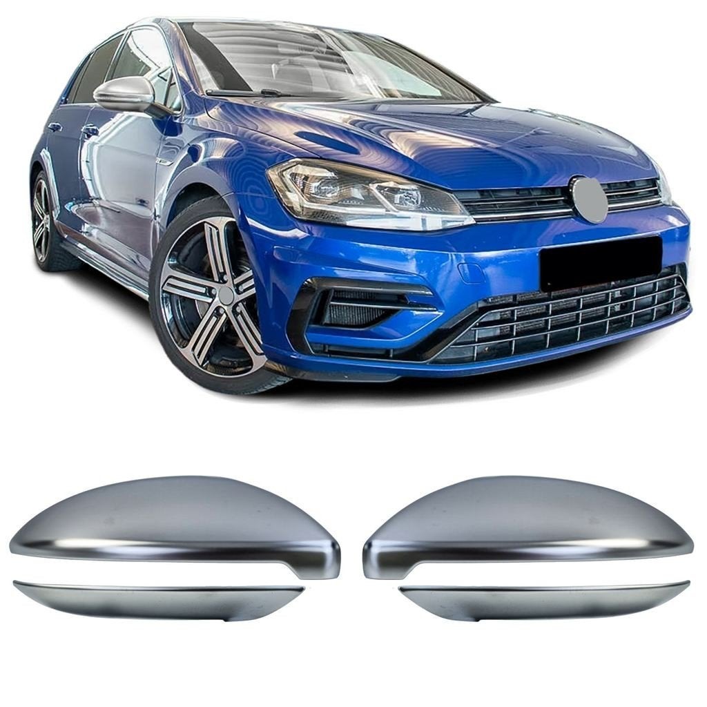Spiegelkappen Geschikt Voor VW Golf 7 Mat Zilver Plak, Verzenden, Automotive Parts, A.parts@hotmail.nl, Trasmolenlaan 12 3447 GZ Woerden