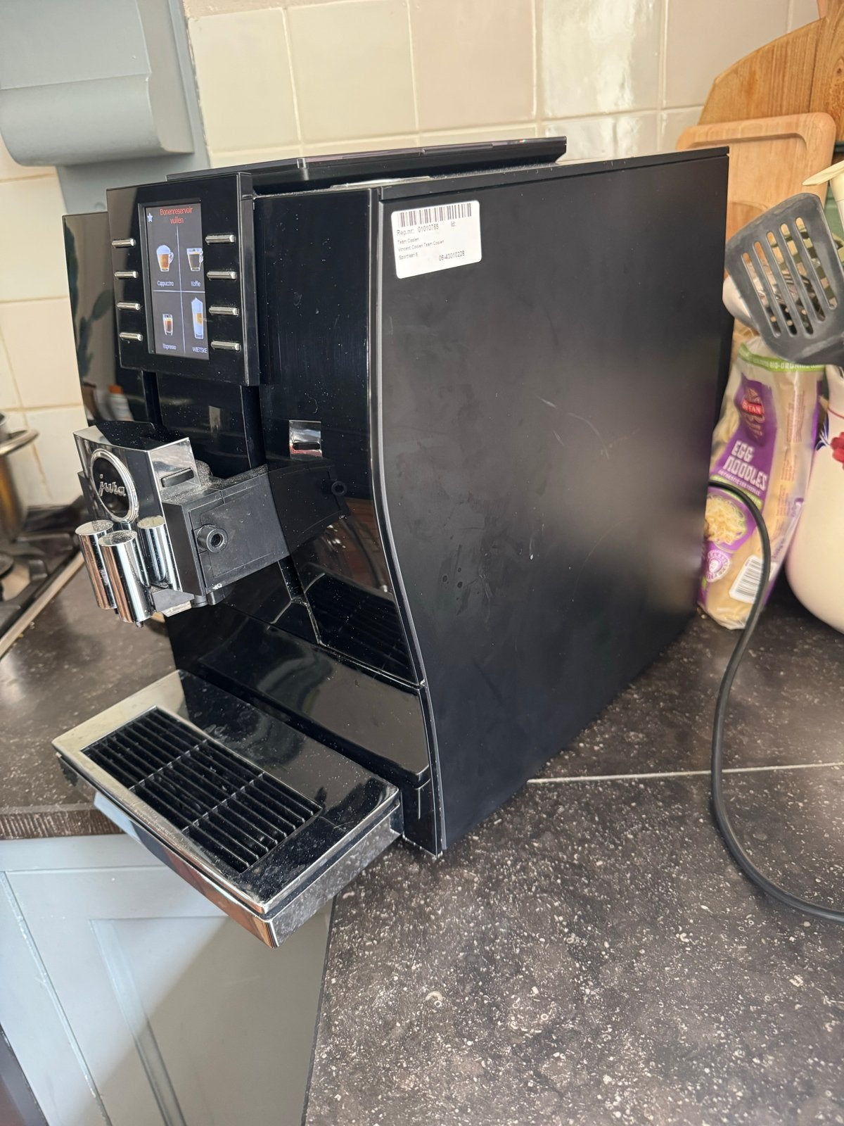 Jura Z6 Koffiemachine - Zo goed als nieuw, Ophalen, Afneembaar waterreservoir, 10 kopjes of meer, Koffiemachine