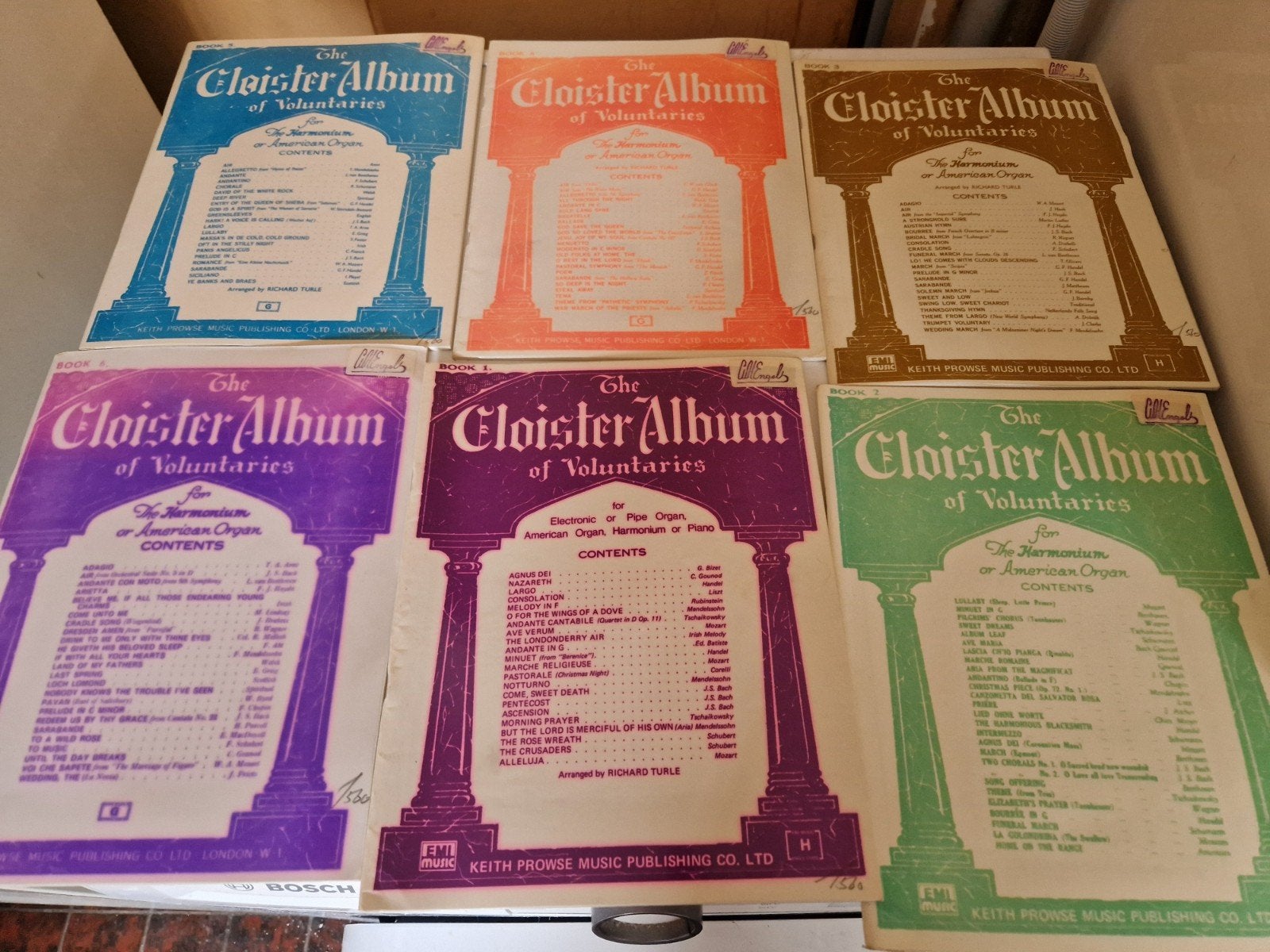 The Cloister Album of Voluntaries - Complete Set, Muziek en Instrumenten, Verzenden, Gebruikt, Artiest of Componist, Orgel