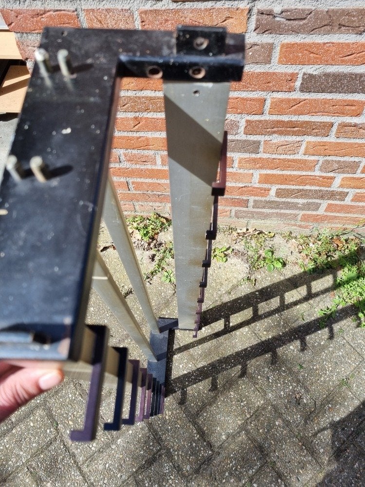 kapstok aluminium met hoedenplank, Ophalen of Verzenden, 'T Olde Gre-j, Info@toldegrej.nl, Endepoelstraat 20f Didam