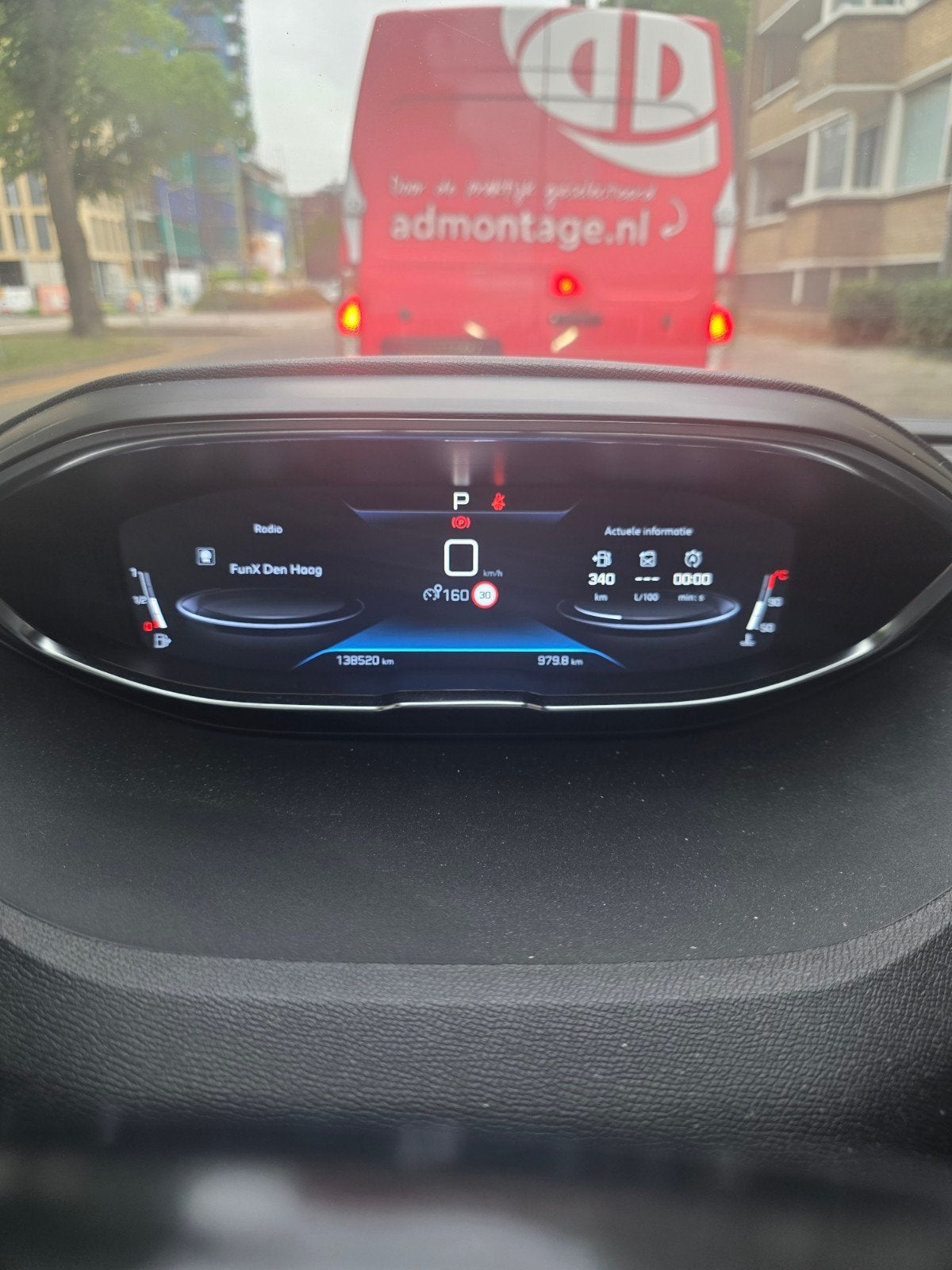 Peugeot 5008 automaat, Auto's, Peugeot, Automaat, Zwart, Leder en Stof, Zwart