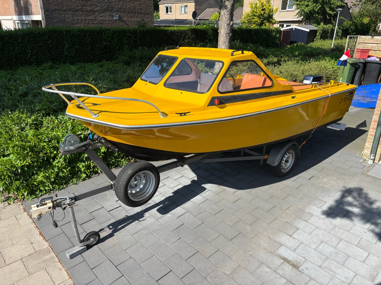 Beekman Alpha 485 met Yamaha 50pk buitenboordmotor, Watersport en Boten, Ophalen, Gebruikt, Buitenboordmotor, Beekman