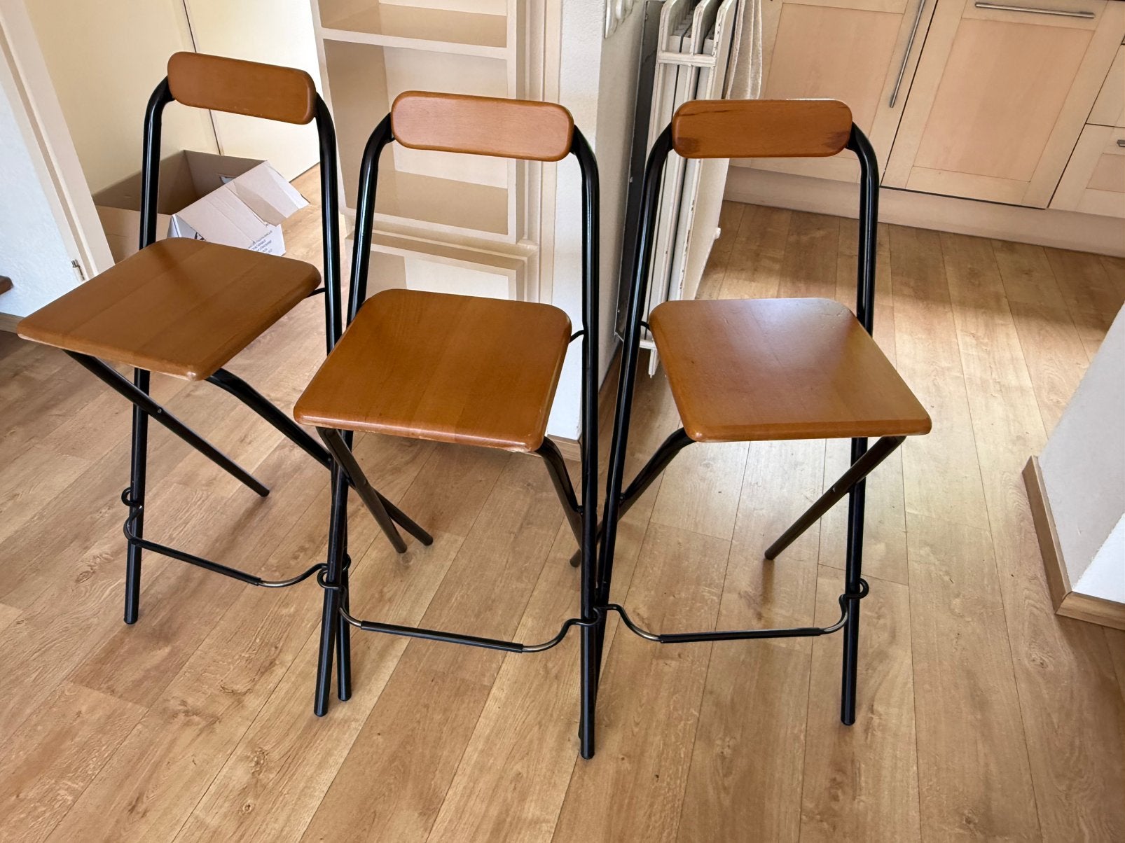 S stuks voor €15 Barkrukken, Ophalen, Gebruikt, 60 tot 90 cm