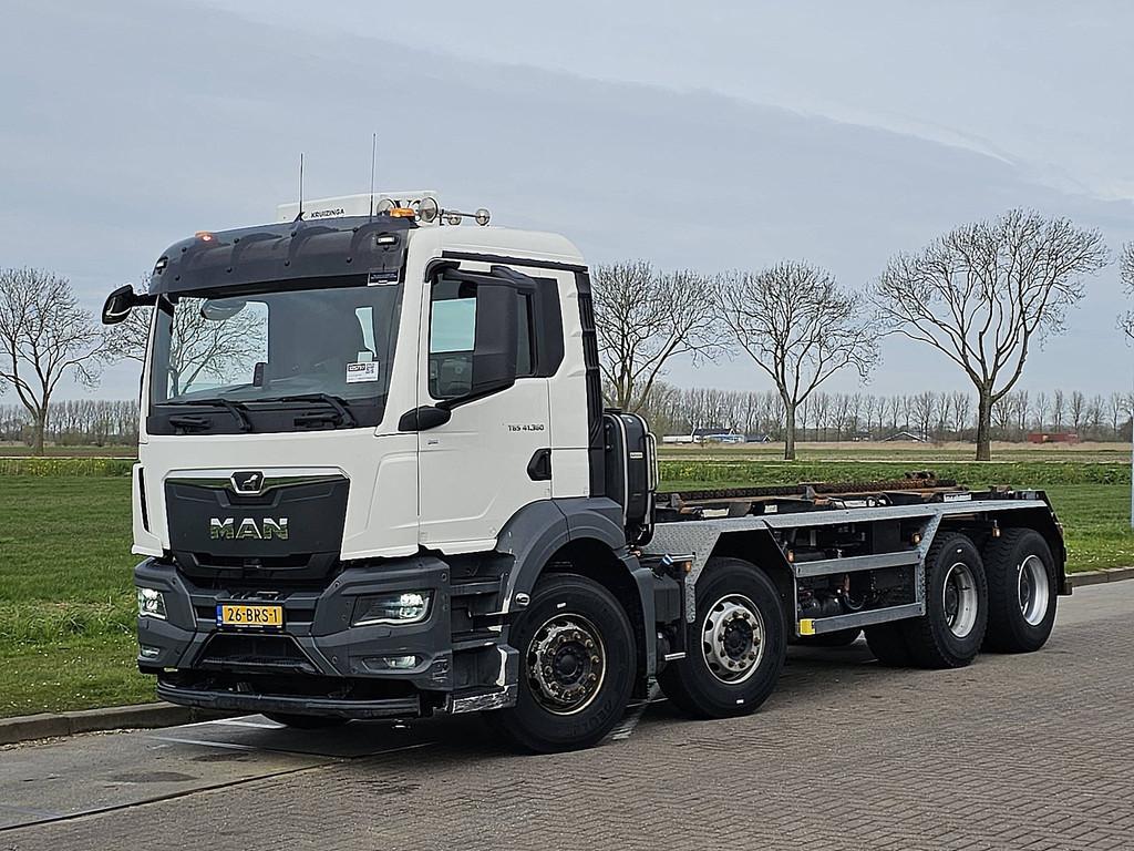 M.A.N. 41.360 TGS 8x4 translift chain, Auto's, Vrachtwagens, Euro 6, Wit, Bedrijf, Diesel
