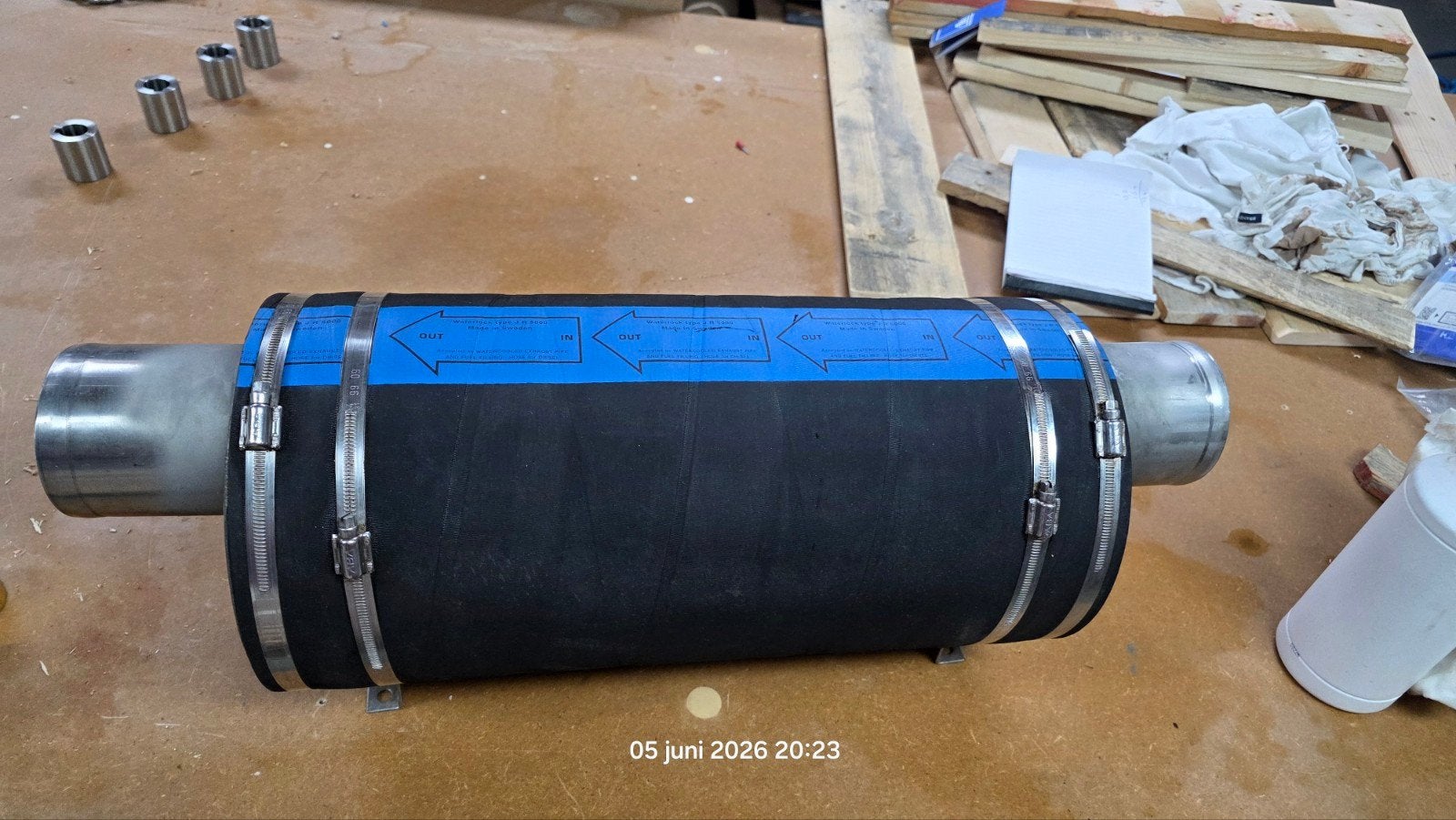 Waterlock volvo Penta x2, Ophalen of Verzenden, Zo goed als nieuw, Motor en Techniek