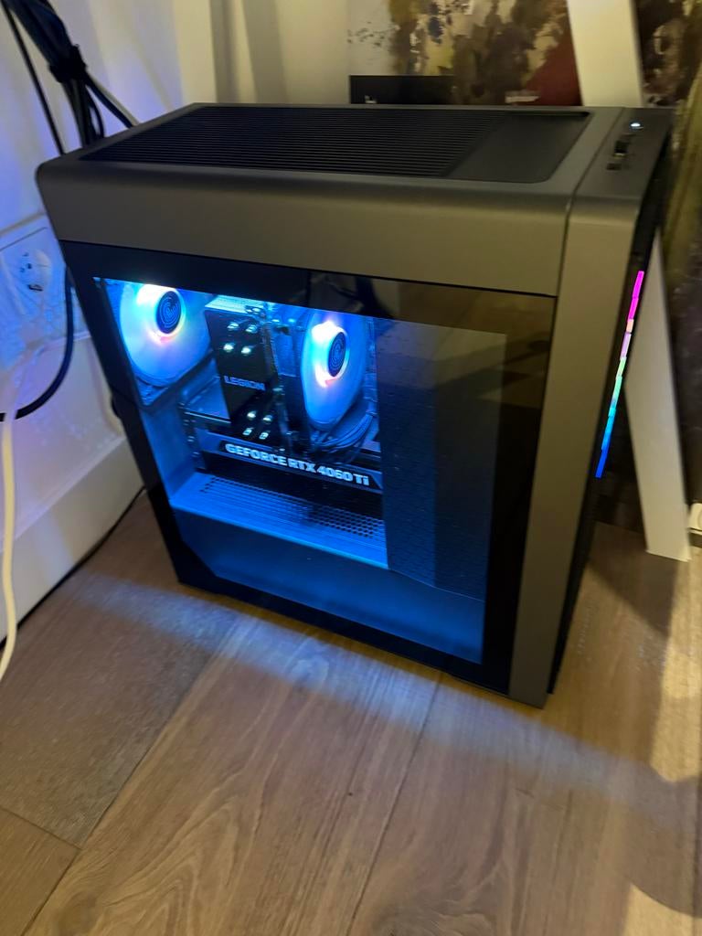 Lenovo Legion Gaming PC - RTX 4060 Ti, Computers en Software, Desktop Pc's, Ophalen of Verzenden, Zo goed als nieuw, SSD, Met videokaart