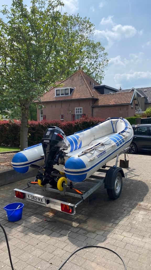 Lodestar rib 410, Watersport en Boten, Ophalen, Zo goed als nieuw