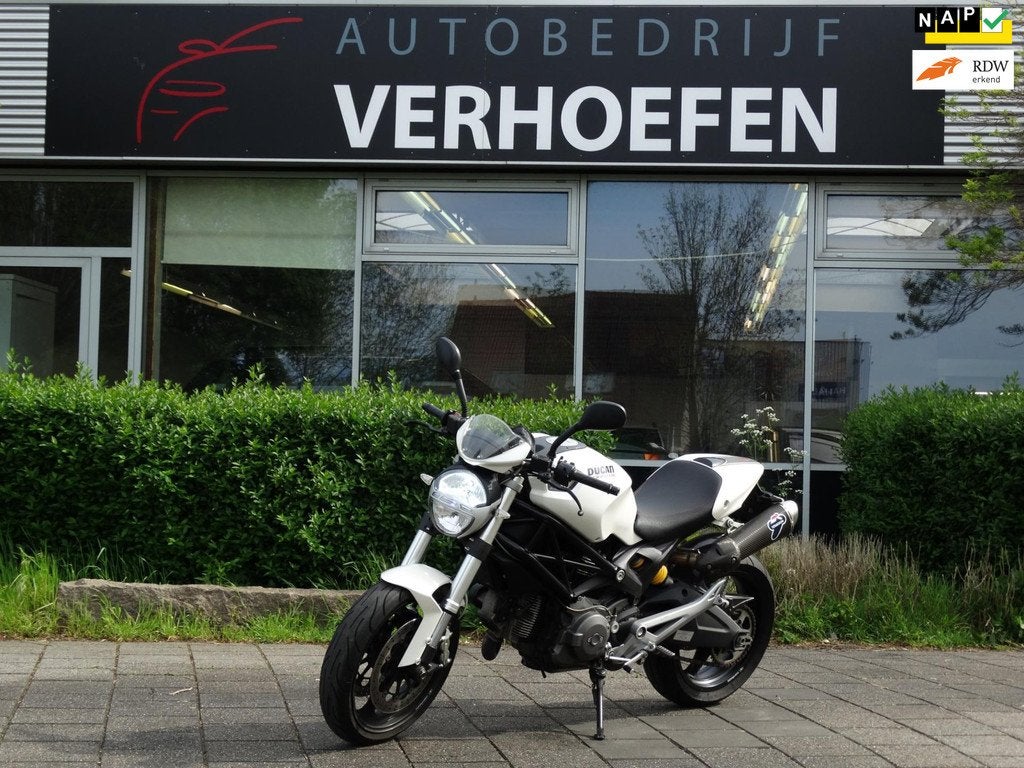 Ducati Tour Monster 696 - 2008 - NET GROTE BEURT - INCL SLOT, Motoren, Bedrijf, Meer dan 35 kW, Toermotor, 696 cc