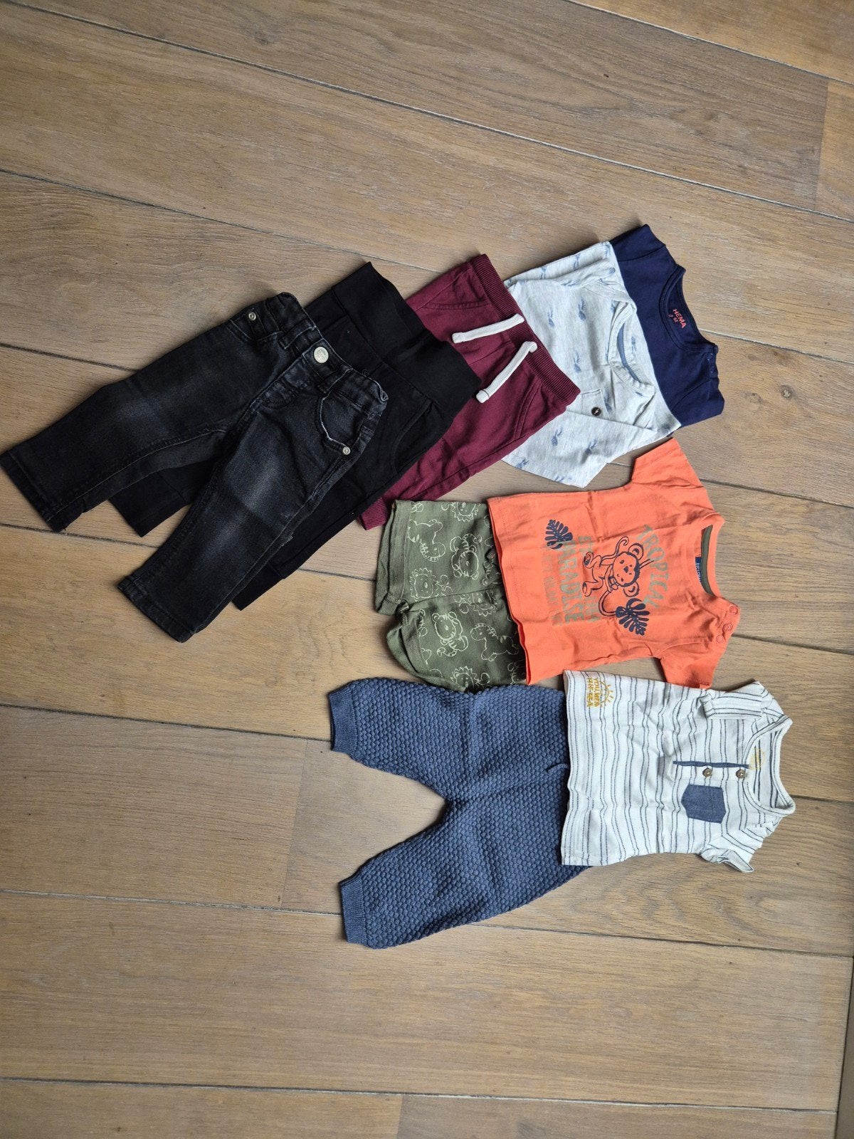 Babykleding pakket maat 62 - Jongenskleding, Ophalen of Verzenden, Zo goed als nieuw, Setje, Jongetje