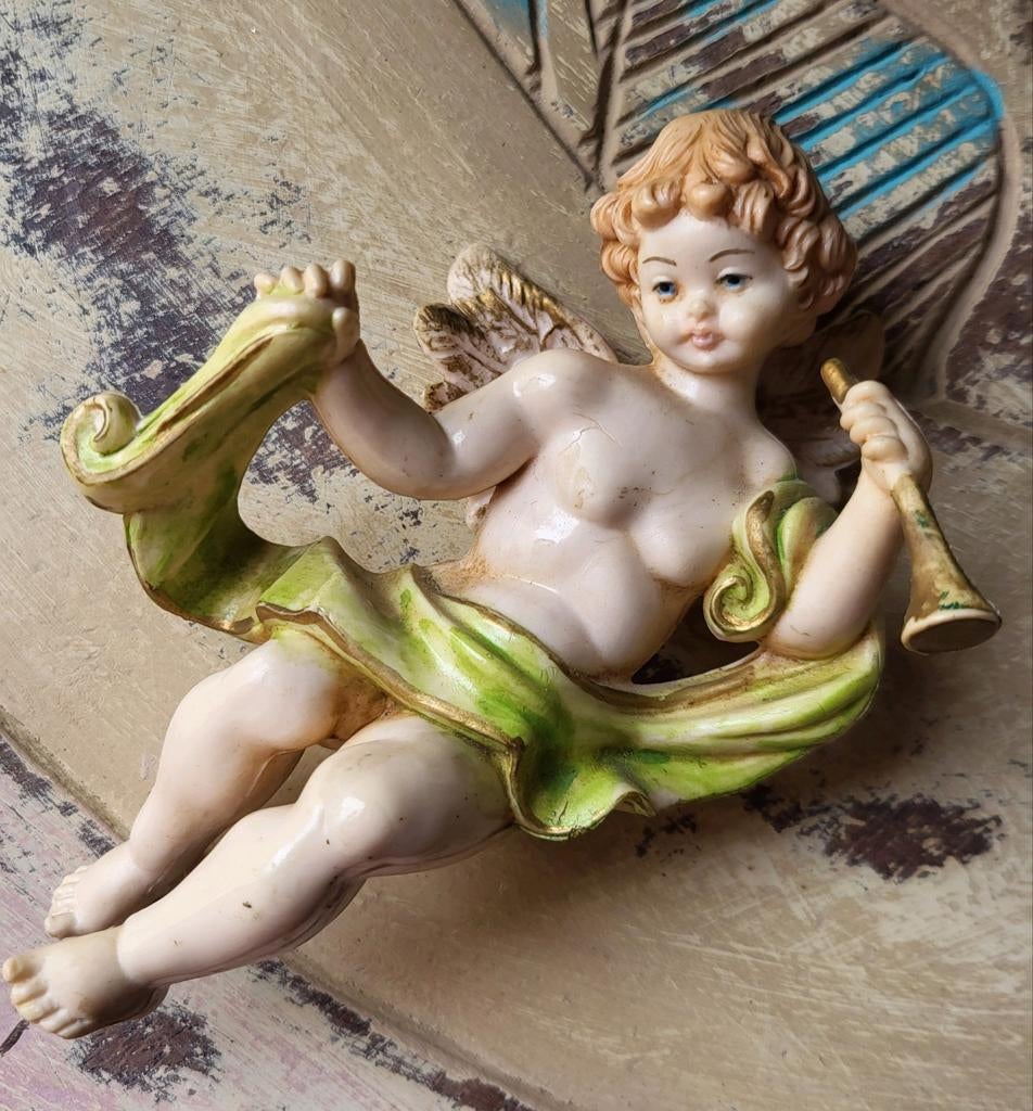 Vintage/Italy/Cherubijn/Engel, Ophalen of Verzenden