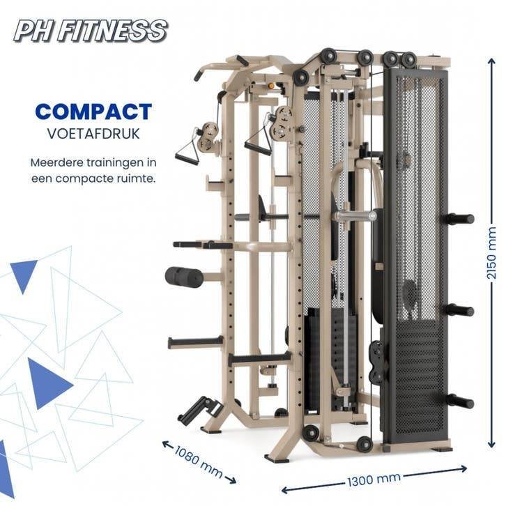 PH Fitness Fusion X Pro Rack - Functional Trainer 160KG, Ophalen, Zurichstraat 20, 6135LP SITTARD, Support@phfitness.nl, Overige typen
