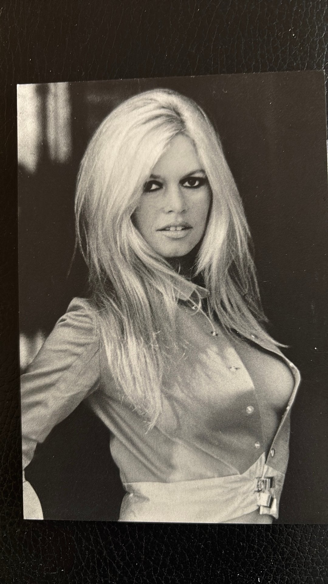 Brigitte Bardot fraaie kaart in prima staat, Verzenden, 1980 tot heden, Ongelopen, Sterren en Beroemdheden
