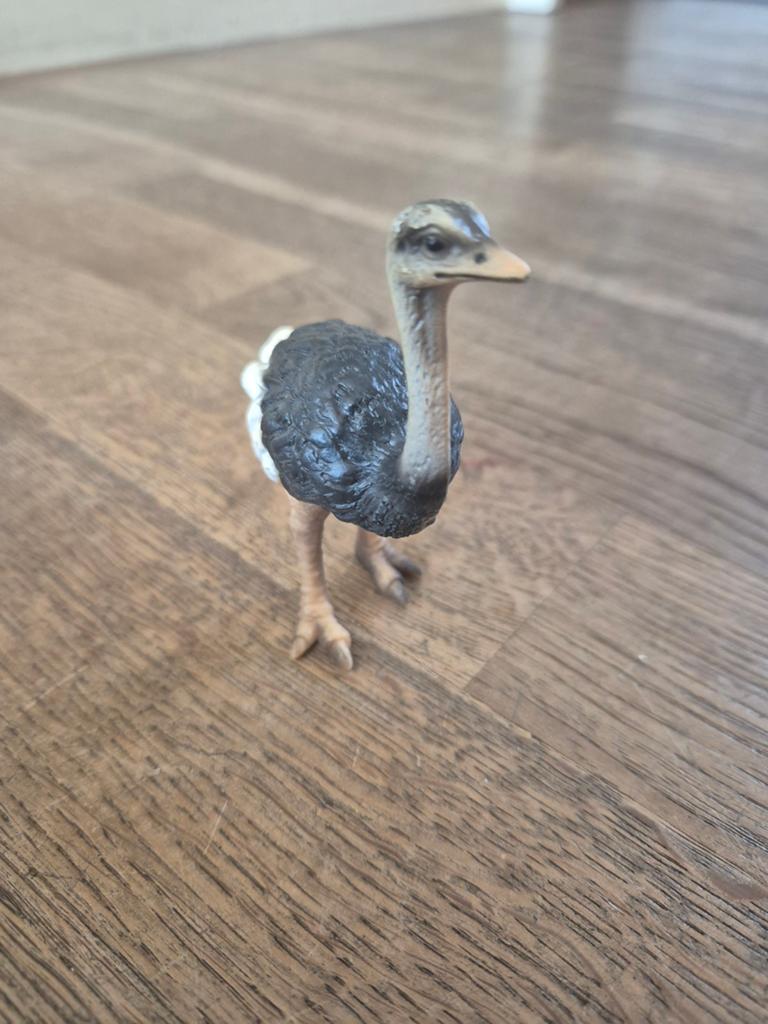 Schleich struisvogel, Verzamelen, Dierenverzamelingen, Ophalen of Verzenden, Zo goed als nieuw, Vogel, Beeldje of Figuurtje