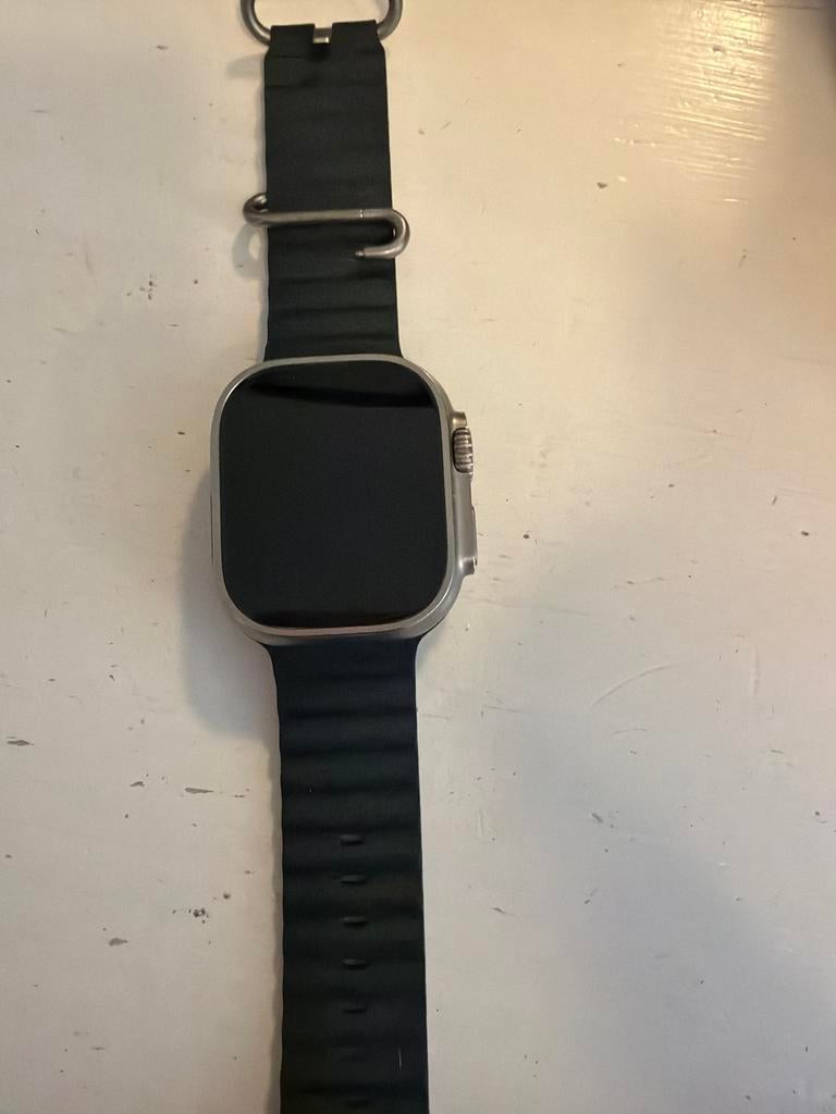 Apple Watch Ultra gen 1 - krasvrijj, Ophalen, Afstand, Zwart, IOS