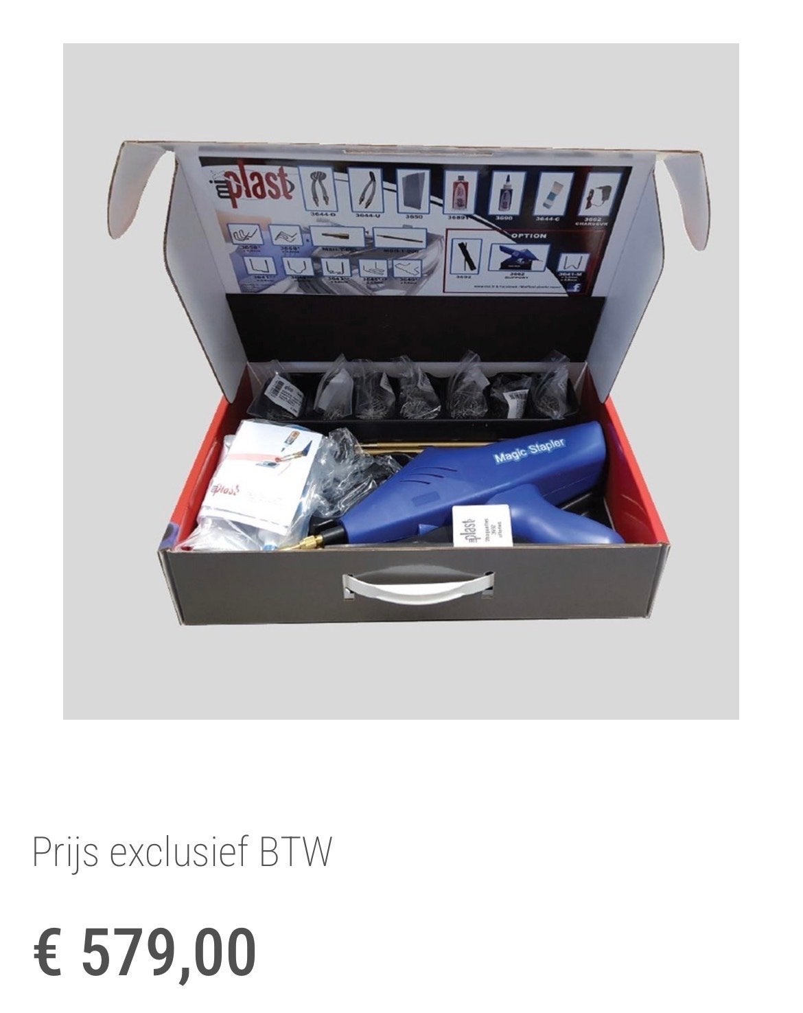 Magic Stapler reparatieset voor kunststof kunstoflasser, Ophalen of Verzenden, Nieuw, Tacker/nietmachine, Overige merken