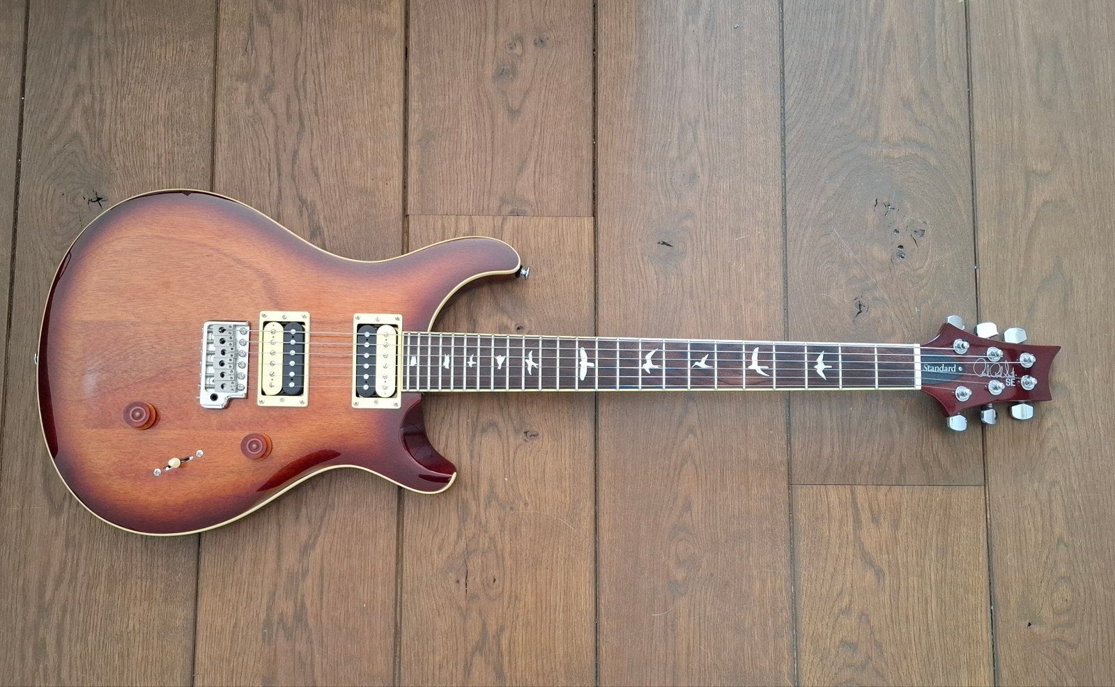 PRS SE standard 24, Vintage Sunburst, Ophalen of Verzenden, Zo goed als nieuw, Solid body, Paul Reed Smith