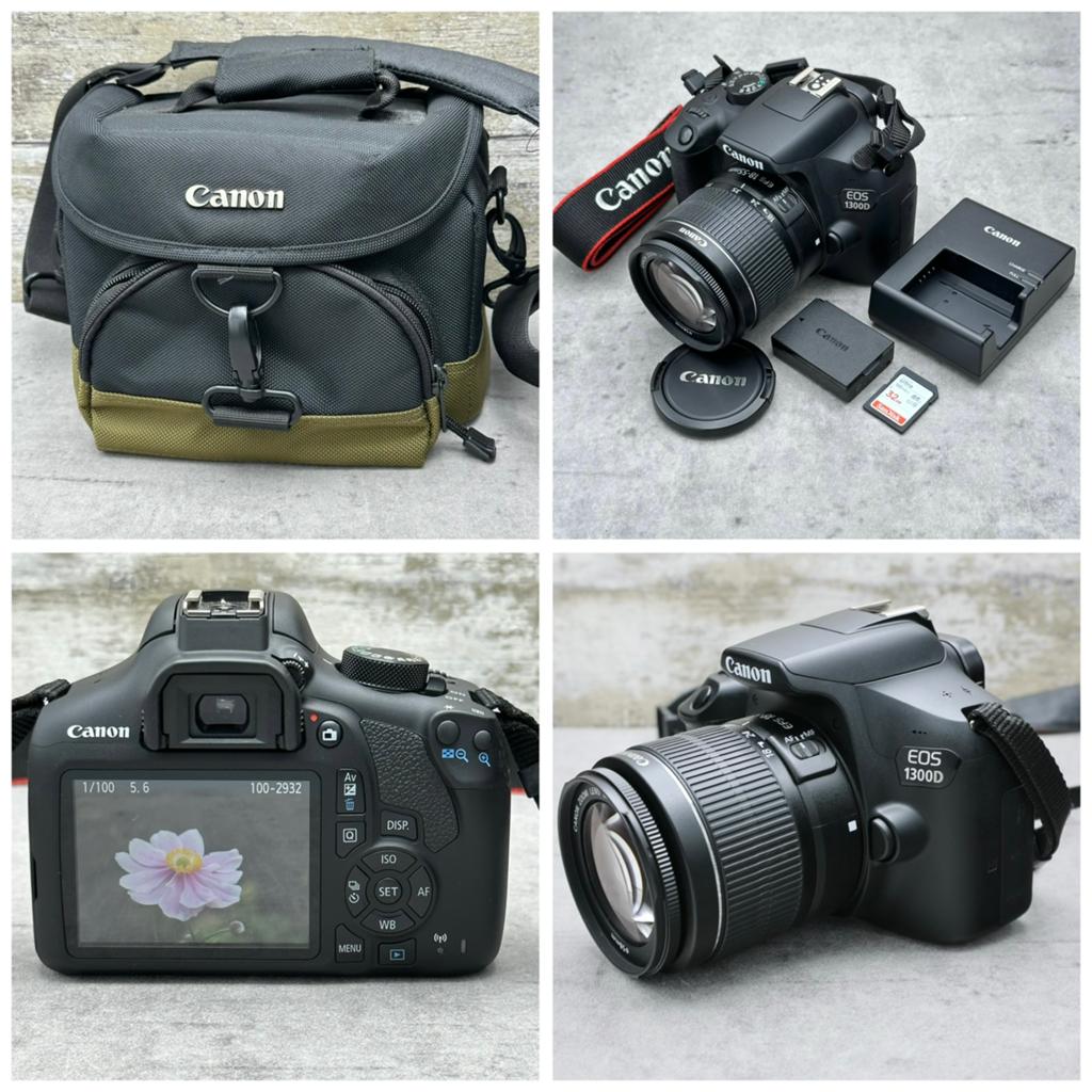 Canon EOS 1300D + WiFi Camera Complete Set Nieuwstaat!, 18 Megapixel, Spiegelreflex, Canon, Ophalen of Verzenden