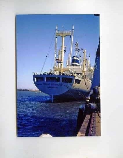 scheepvaart-foto-trident rotterdam 1971, Ophalen of Verzenden, Zo goed als nieuw, Motorboot, Boek of Tijdschrift