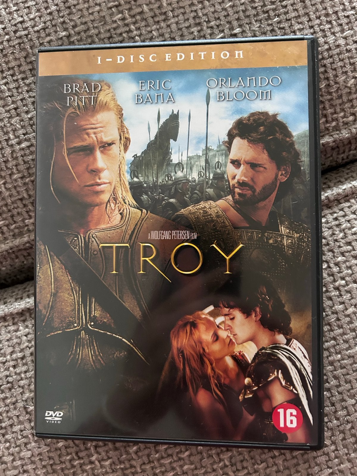 Troy - DVD (Brad Pitt, Eric Bana, Orlando Bloom), Cd's en Dvd's, Dvd's | Actie, Engels, Vanaf 16 jaar, Nederlands, Ophalen of Verzenden