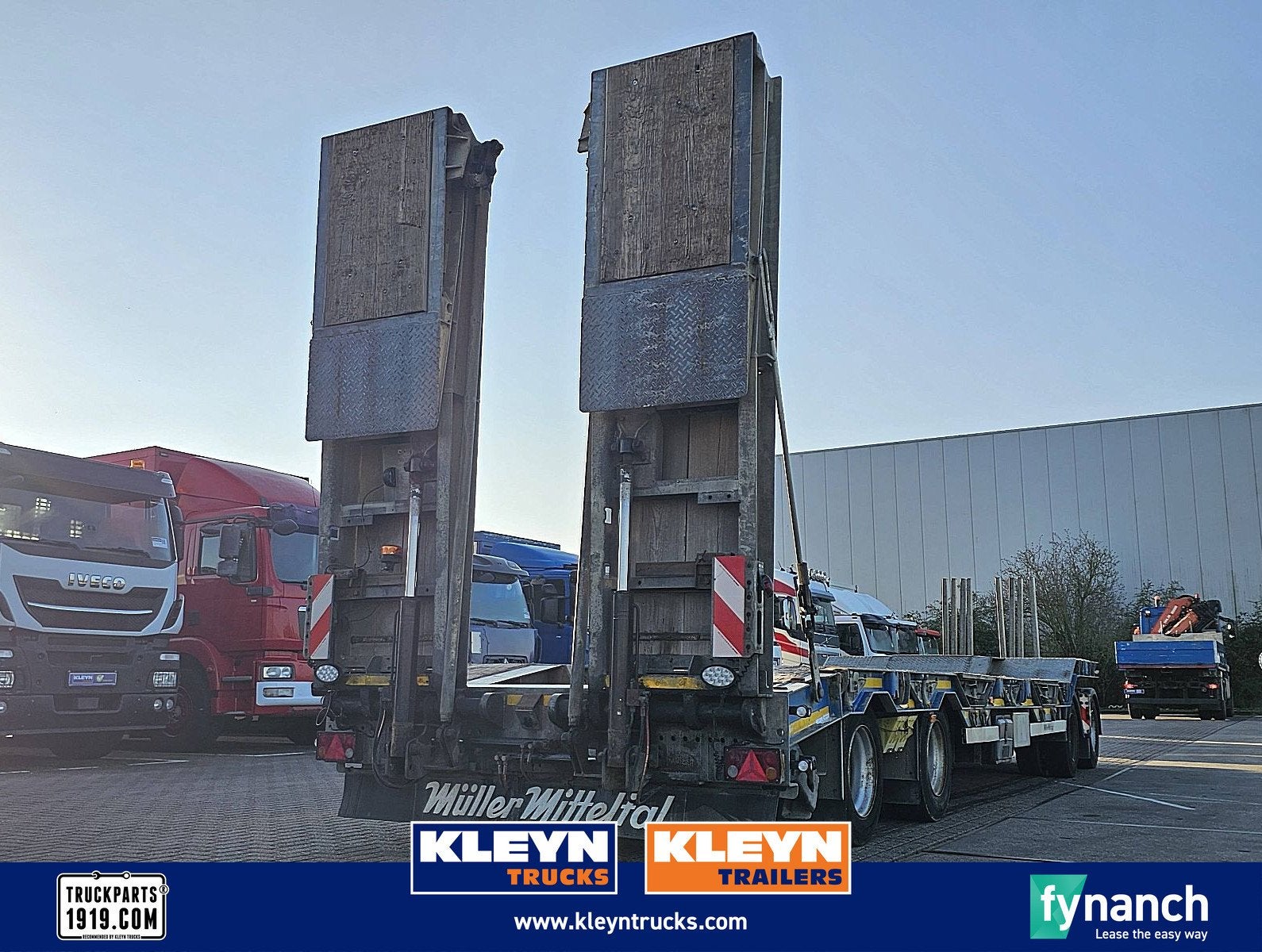 MUELLER MITTELTAL T4 RMB 40 hydr. ramp. radmulde, Overige kleuren, Bedrijf, Aanhangers en Opleggers, Te koop