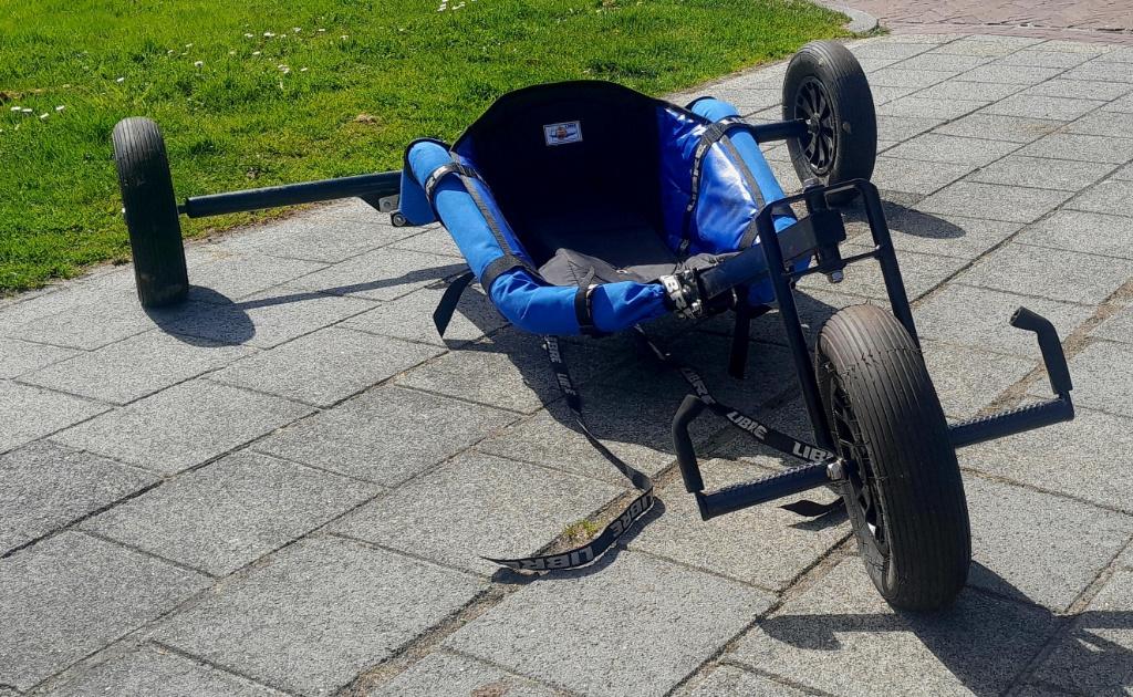 Libre kitebuggy compleete set, Ophalen, Zo goed als nieuw, Vierlijns, Toebehoren