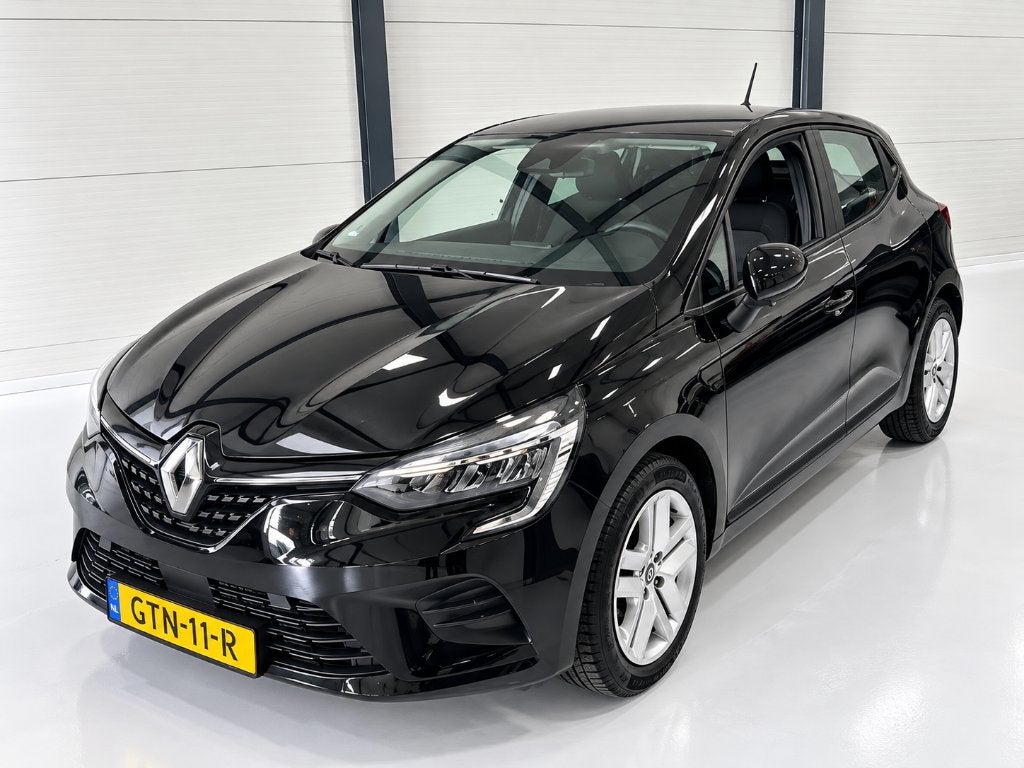 Renault Clio 1.0 TCe 90PK 2021 | CarPlay | LED | Cruise, Auto's, Voorwielaandrijving, 1057 kg, Navigatiesysteem, Zwart