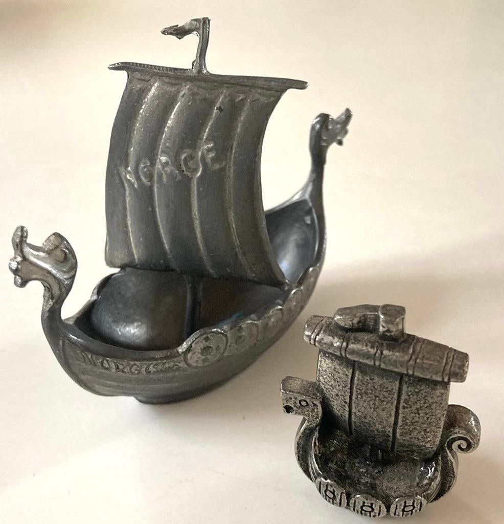 3x Viking schip Hanger Norway Norge Prijs stuk!, Antiek en Kunst, Curiosa en Brocante, Verzenden