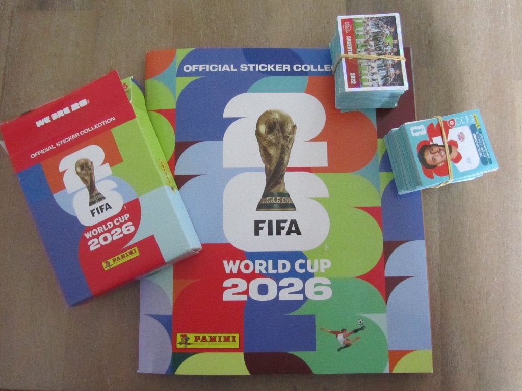 WK 2026 Amerika panini-plaatjes (0,20 ct p.st.), Ophalen of Verzenden, Zo goed als nieuw, Buitenlandse clubs, Poster, Plaatje of Sticker