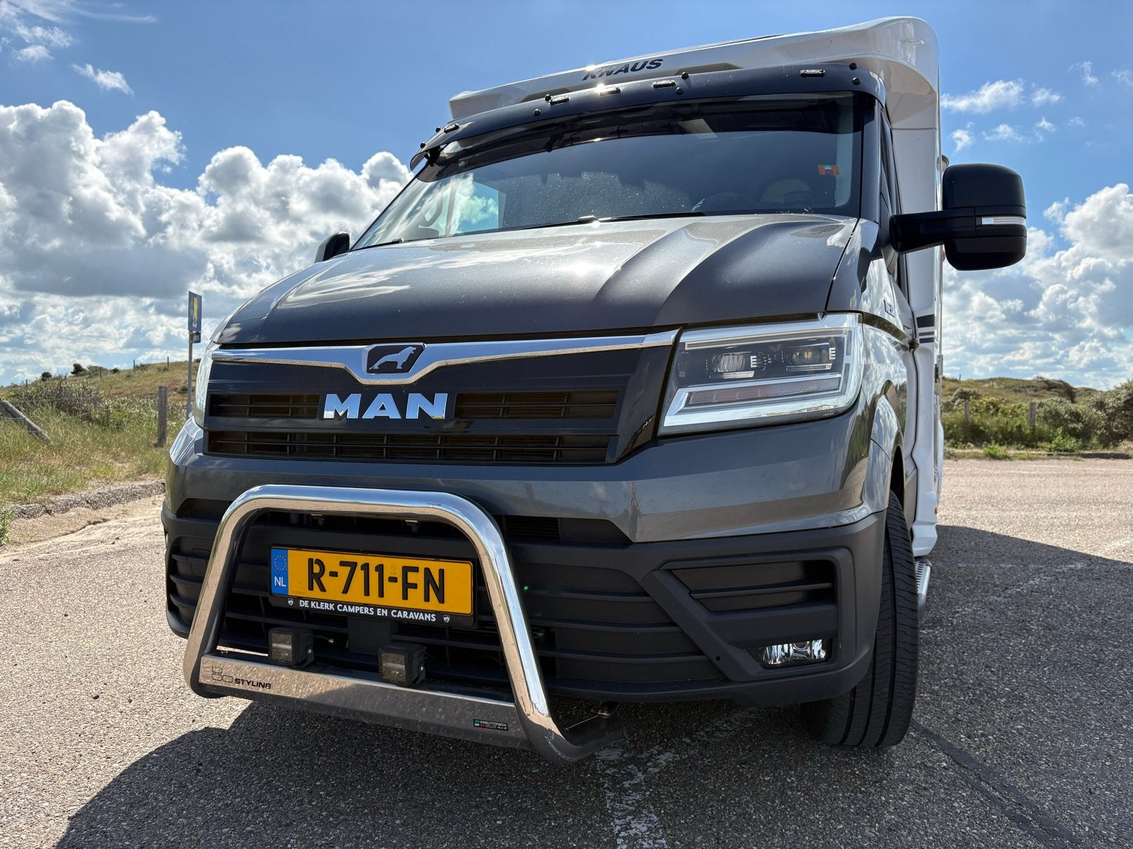 Knaus Vansation MAN TGE 3.180  slechts 22500 km full options, Automaat, Ringverwarming, Tot en met 2, 6 tot 7 meter