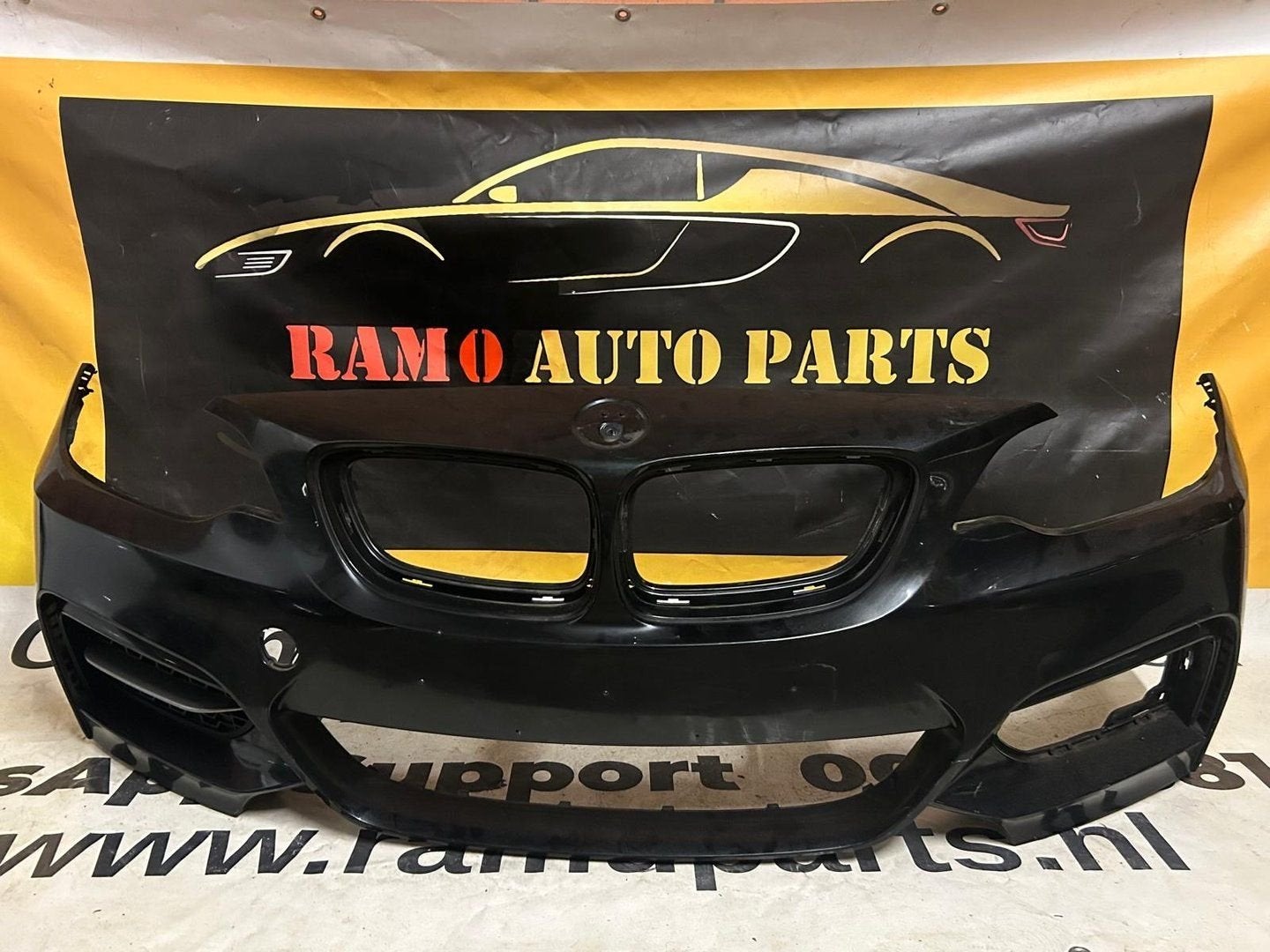 BMW F22 F23 2 SERIE M PAKKET VOORBUMPER ORIGINEEL, Gebruikt, -, Voor, -