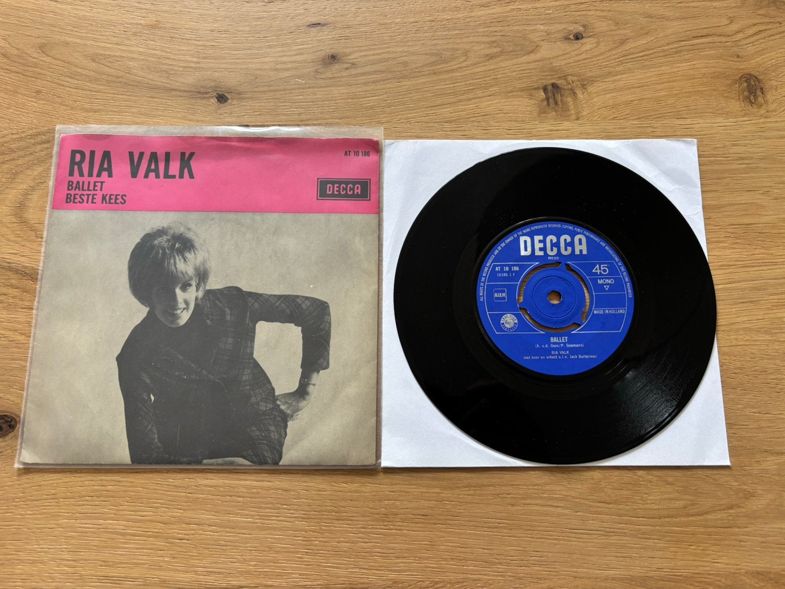 Ria valk - ballet, Cd's en Dvd's, Ophalen of Verzenden, Zo goed als nieuw, 12 inch
