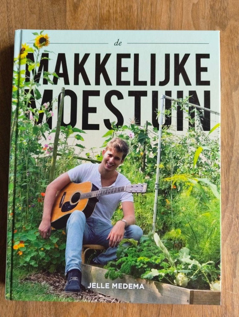 De Makkelijke Moestuin - Jelle Medema, Moestuin, Ophalen of Verzenden, Zo goed als nieuw, Jelle Medema