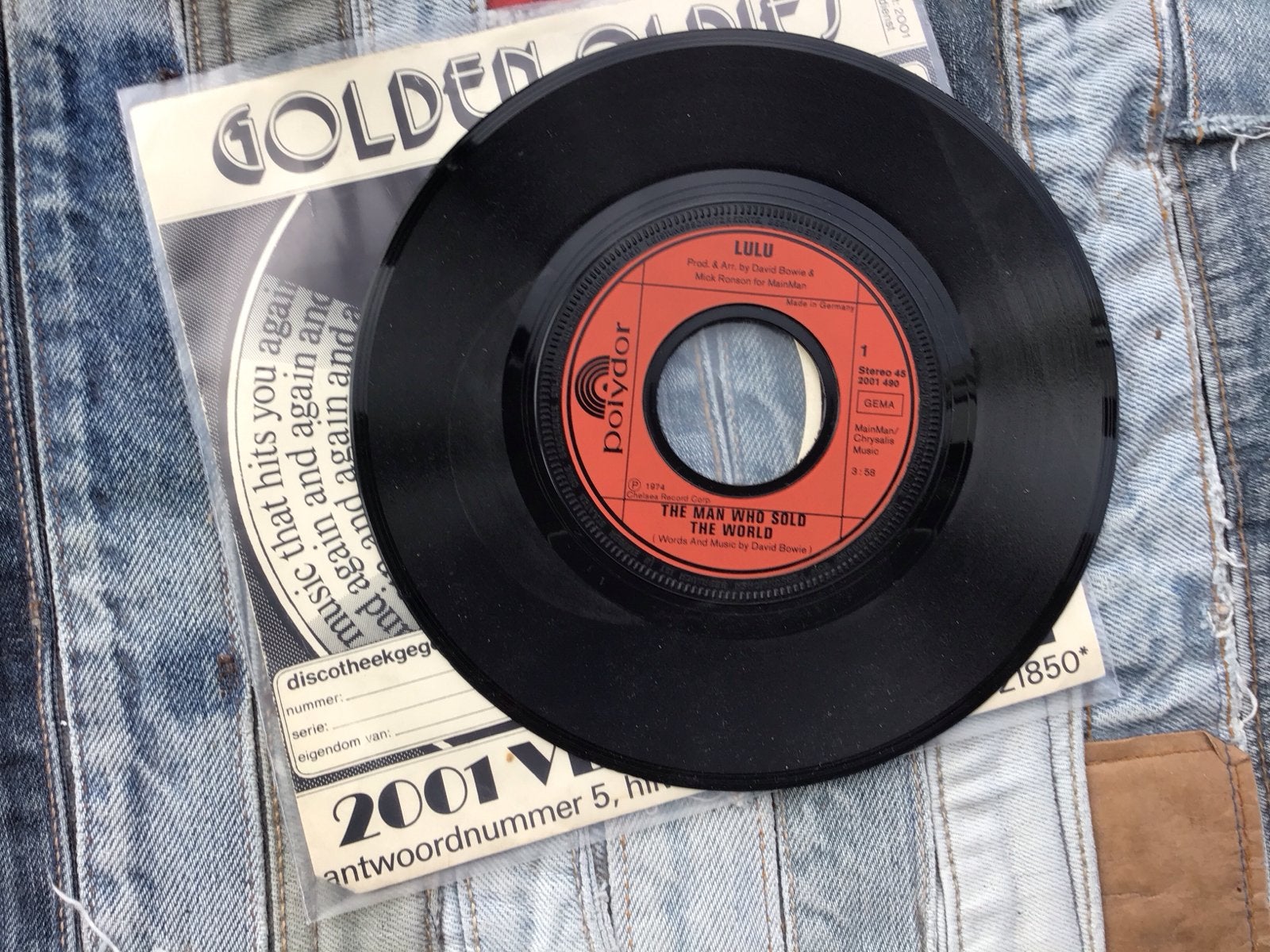 Lulu - The Man Who Sold The World (Polydor 1974), Gebruikt, 7 inch, Ophalen of Verzenden, Pop
