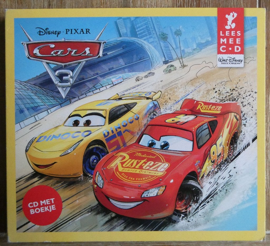 Lees mee cd Cars 3 - luistercd met boekje, Ophalen of Verzenden, Disney, Cd, Kind