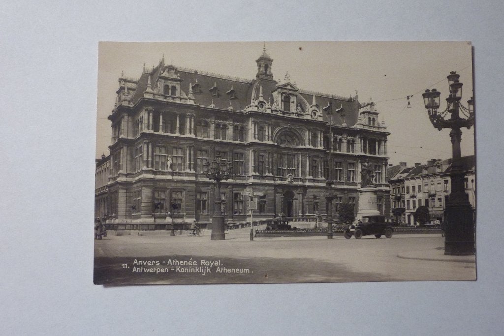 Antwerpen Koninklijk Atheneum, Ophalen of Verzenden, 1920 tot 1940, Ongelopen, Antwerpen