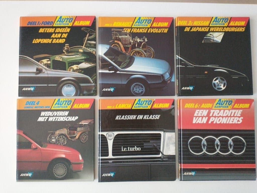 AUTOKAMPIOEN AUTO ALBUMS 6 STUKS (compleet), Boeken, Auto's | Boeken, Ophalen of Verzenden, Zo goed als nieuw, Algemeen