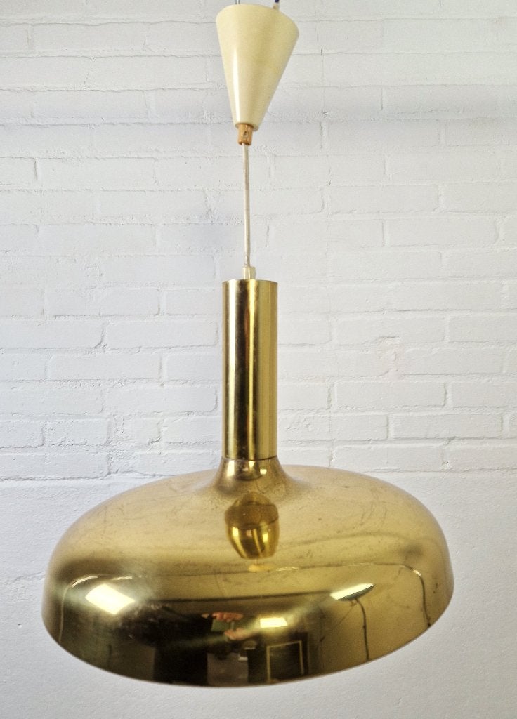 Sölken Leuchten hanglamp | 1960s, Gebruikt, -, -, Mid-century, vintage, messing, hanglamp, Duits, design
