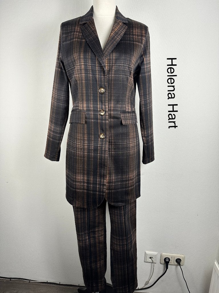 Helena Hart Broekpak  (mt: 40) 20,1/9760, Kleding | Dames, Maat 38/40 (M), Bruin, Helena Hart, Ophalen of Verzenden