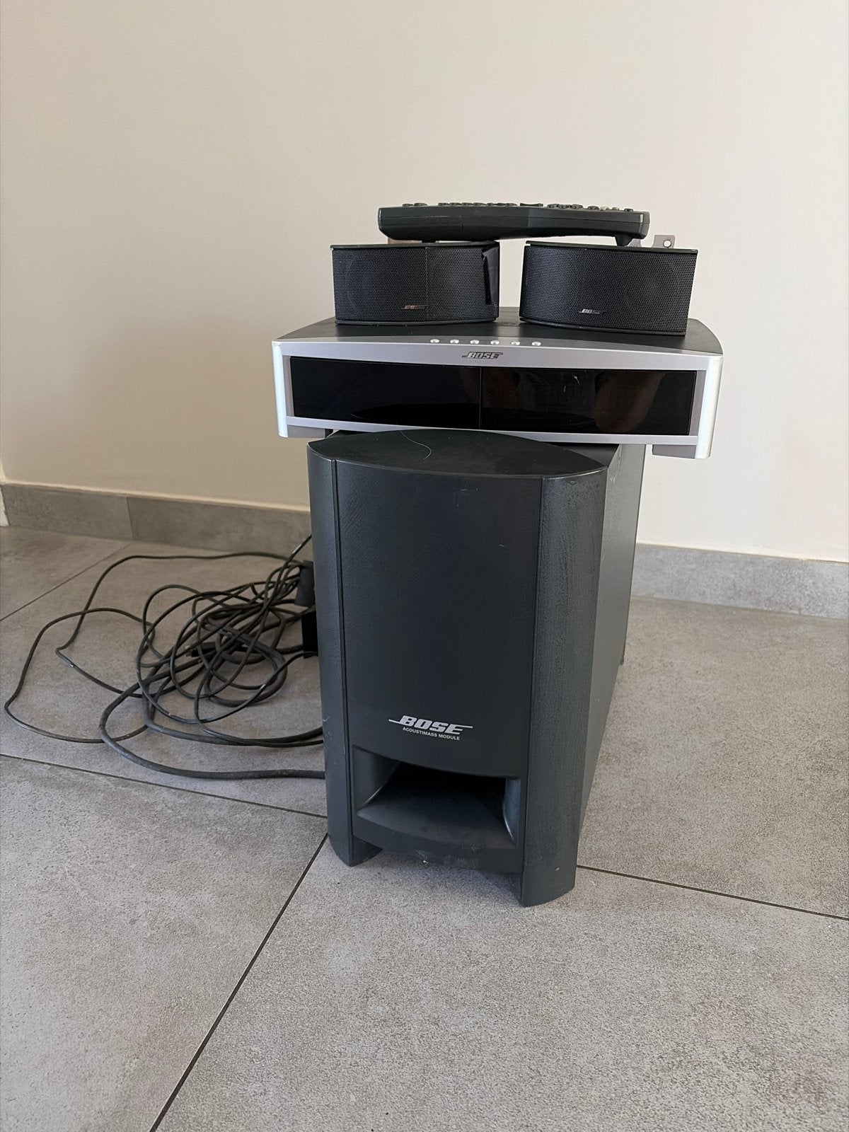 Bose 3-2-1 Series II DVD Home Entertainment Systeem, Overige merken, Gebruikt, 2.1-systeem, 70 watt of meer