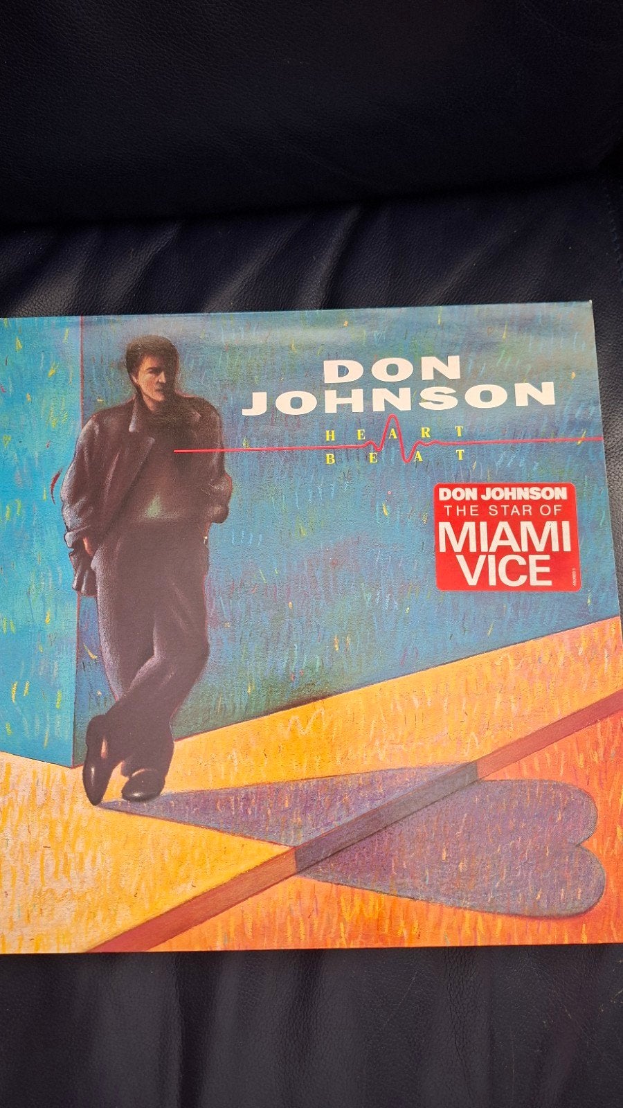 Don Johnson - Heartbeat LP (Miami Vice ster), LP, Gebruikt, Pop, Ophalen of Verzenden