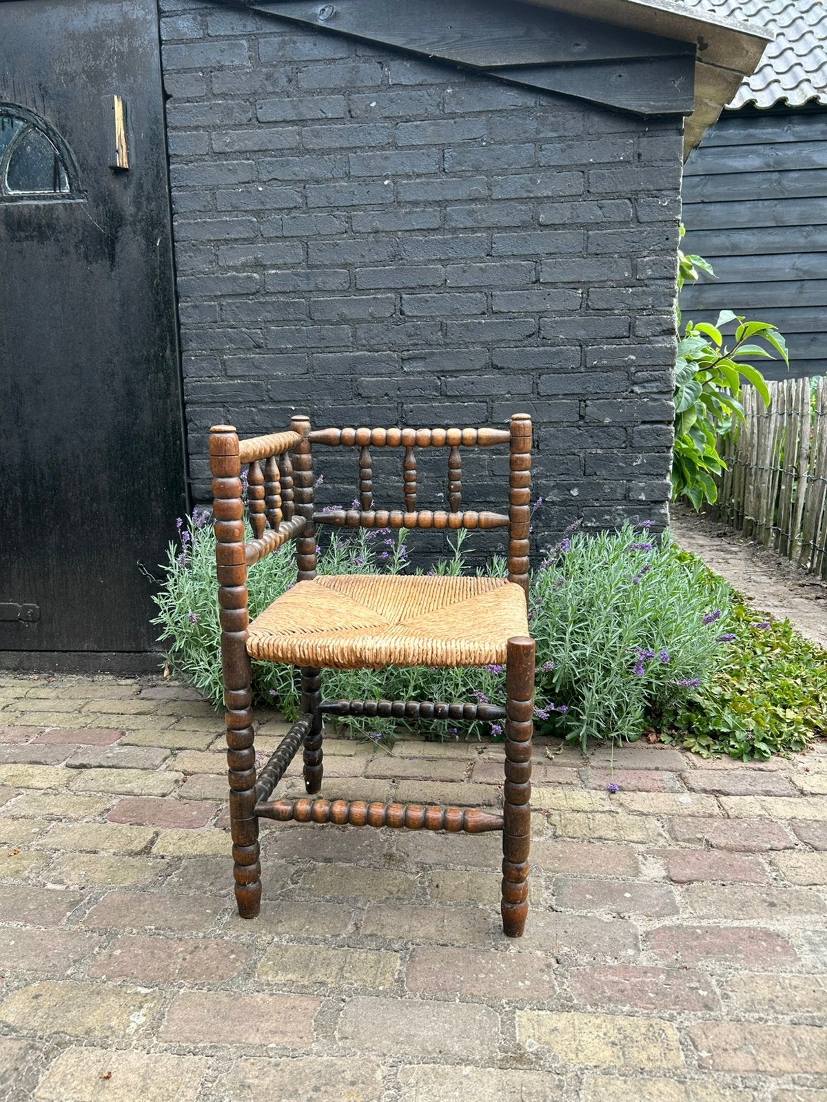 Hoekstoel, rookstoel, Ophalen