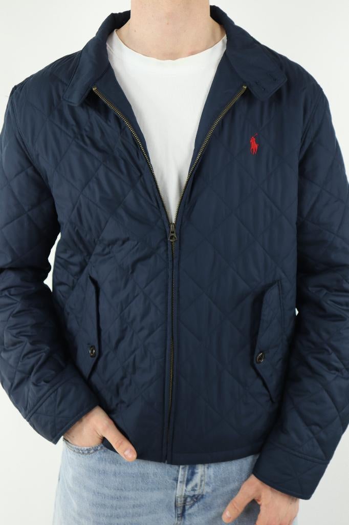 Ralph Lauren quilted jas - M, Kleding | Heren, Jassen | Winter, Ralph Lauren, Ophalen of Verzenden, Zo goed als nieuw, Maat 48/50 (M)