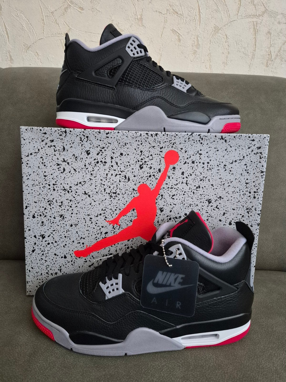 Nike Air Jordan 4 Retro / 47.5, Kleding | Heren, Zwart, Nieuw, Ophalen of Verzenden, Sneakers of Gympen