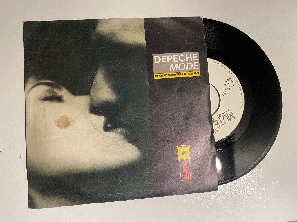 Depeche Mode – A Question Of Lust, 7 inch, Zo goed als nieuw, Synthpop, Fotohoes