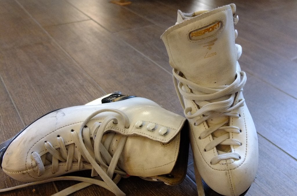 Kunstschaatsen Risport Laser maat 210 (=schoenmaat 33), Overige merken, Gebruikt, Ophalen of Verzenden, Kunstschaatsen