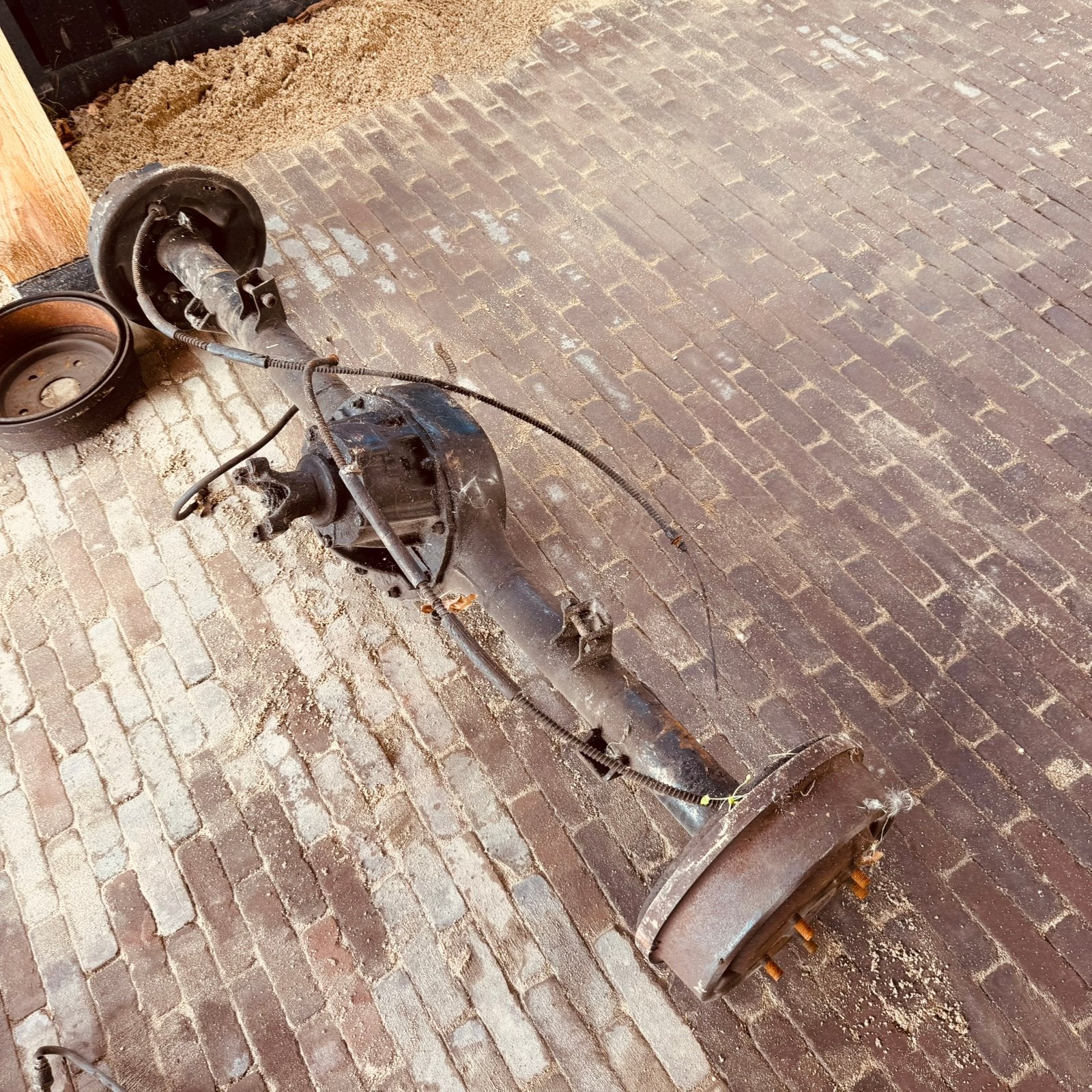 Ford 9” achteras, Ophalen, Gebruikt, Ford
