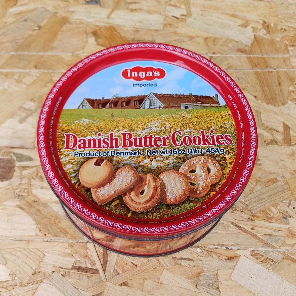 Danish Butter Cookies blik Inga's [2 beschikbaar], Ophalen of Verzenden, Gebruikt, Koek(jes), Overige merken