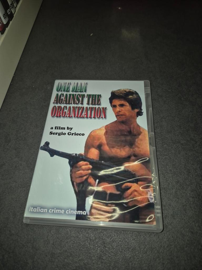 ONE MAN AGAINST THE ORGANISATION.ITALIAN CRIME.SERGIO GRIECO, Cd's en Dvd's, Dvd's | Horror, Vanaf 16 jaar, Ophalen of Verzenden