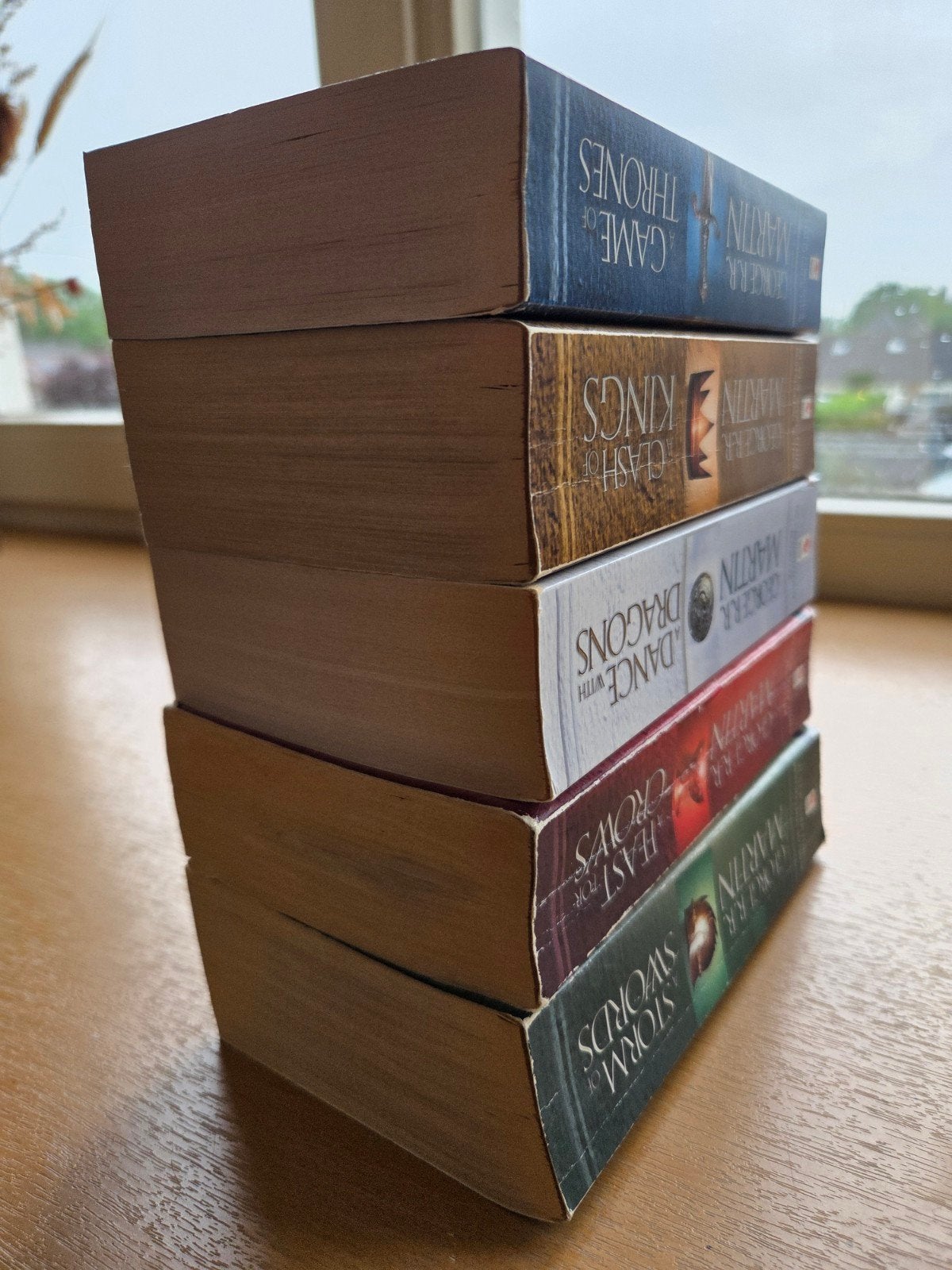 Game of Thrones boekenreeks (5 delen), Boeken, Ophalen, Gelezen, George R.R. Martin